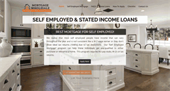 Desktop Screenshot of mortgagewholesale.com